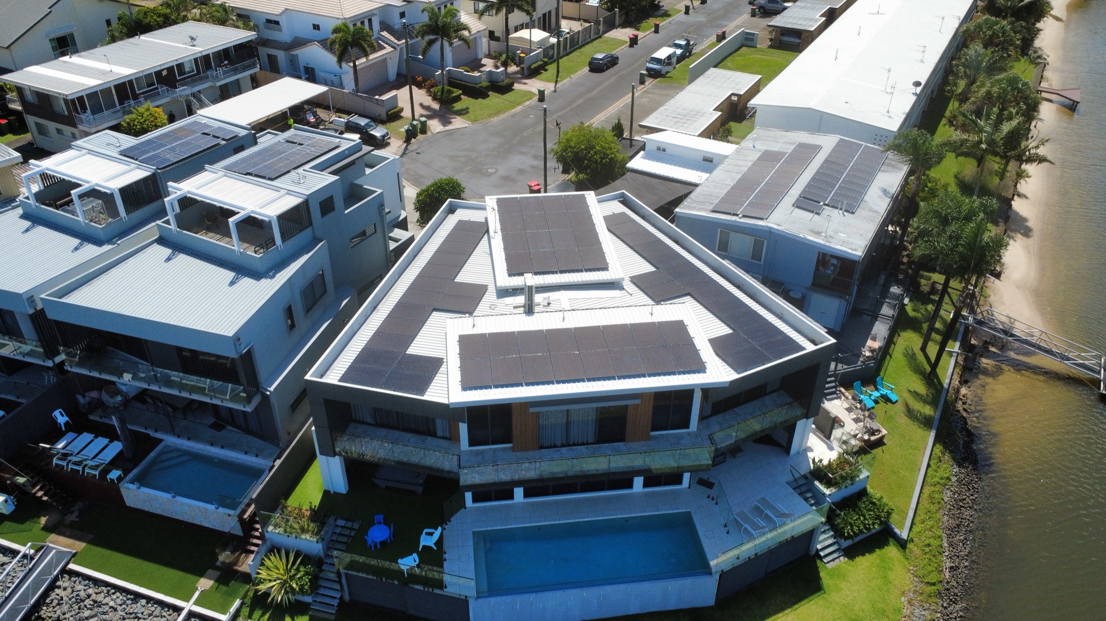 Completed Gold Coast residential solar installation